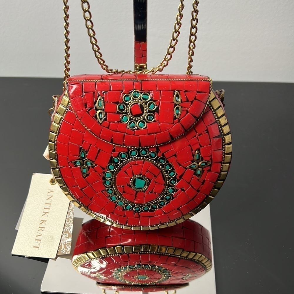 Antik Kraft small metal clutch - Picture 2 of 6